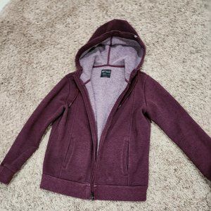 Figs Deep Purple Essential Hoodie